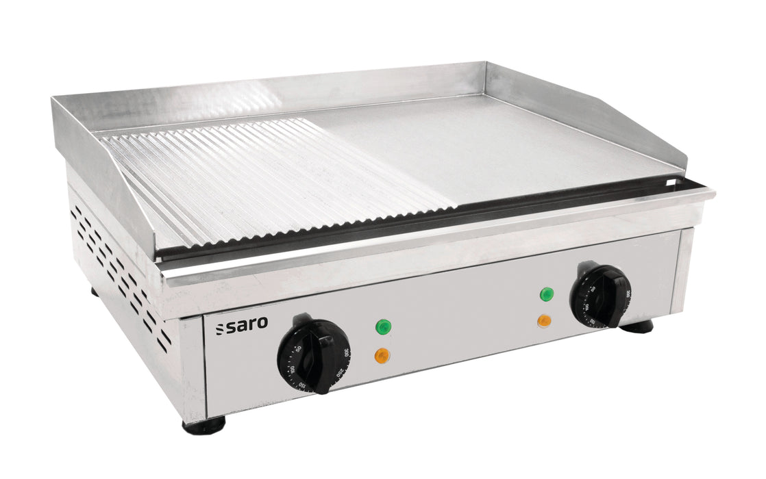SARO Stegeplade (rillet + glat) model FRY TOP GM