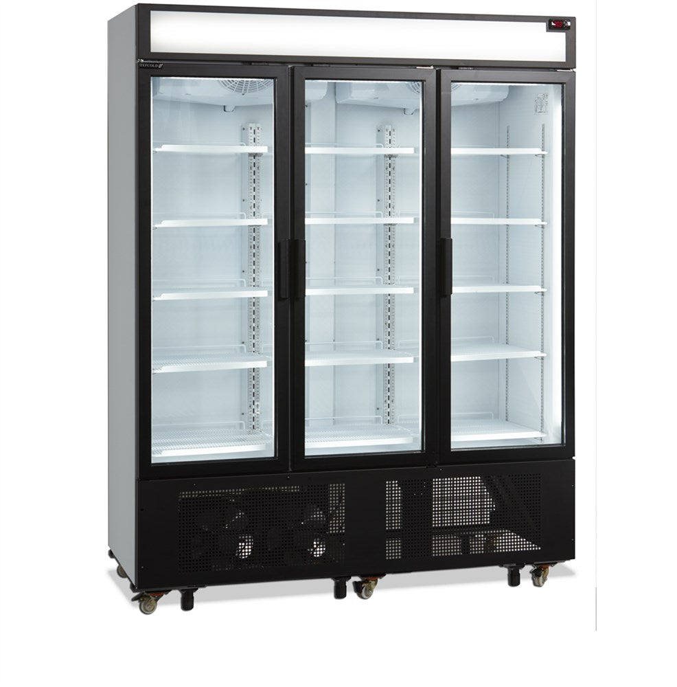 Displaykøleskab - 3-dørs med lystop - 1315 liter - FSC1600H