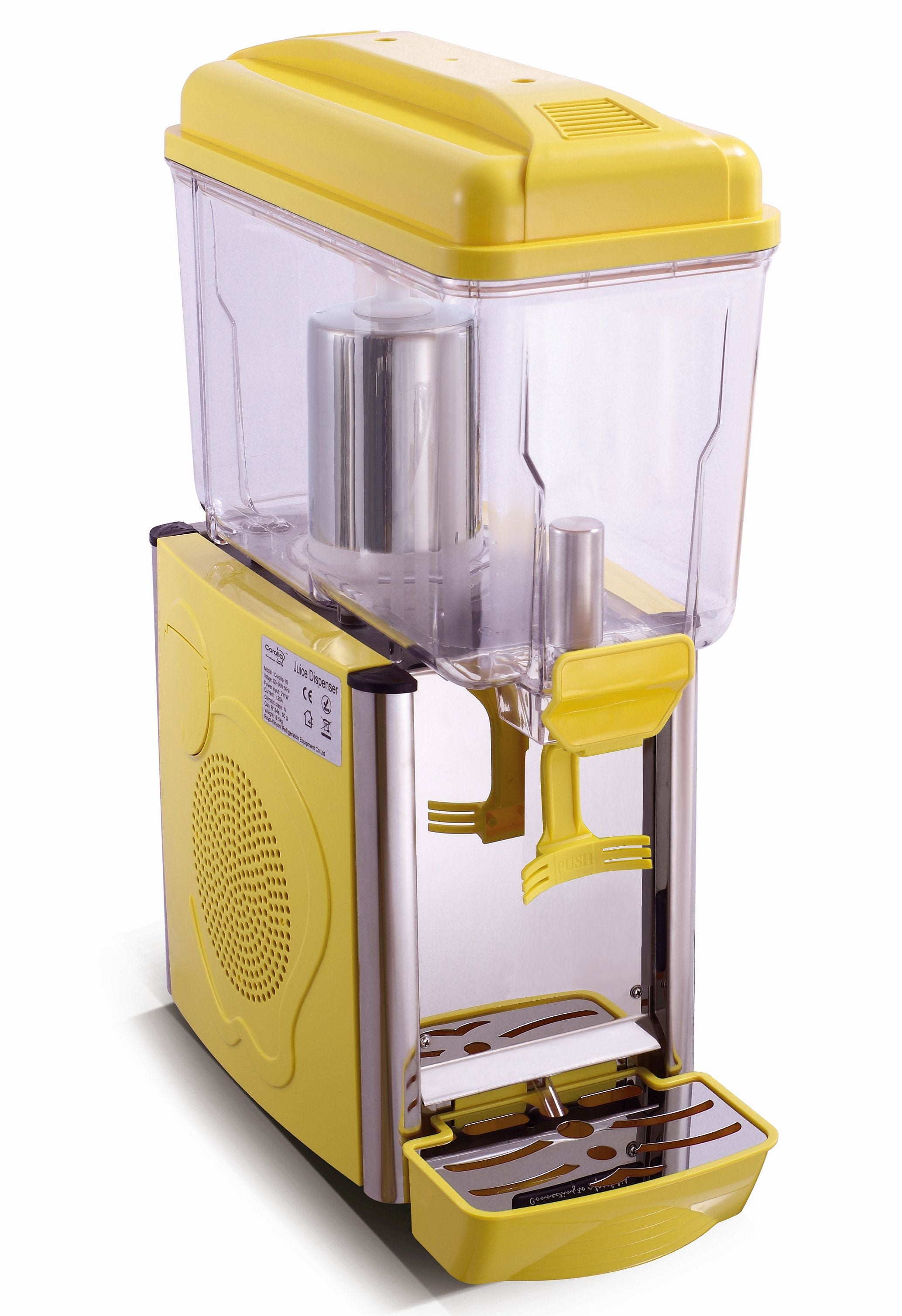 SARO Kolde drikke dispenser model COROLLA 1G - gul