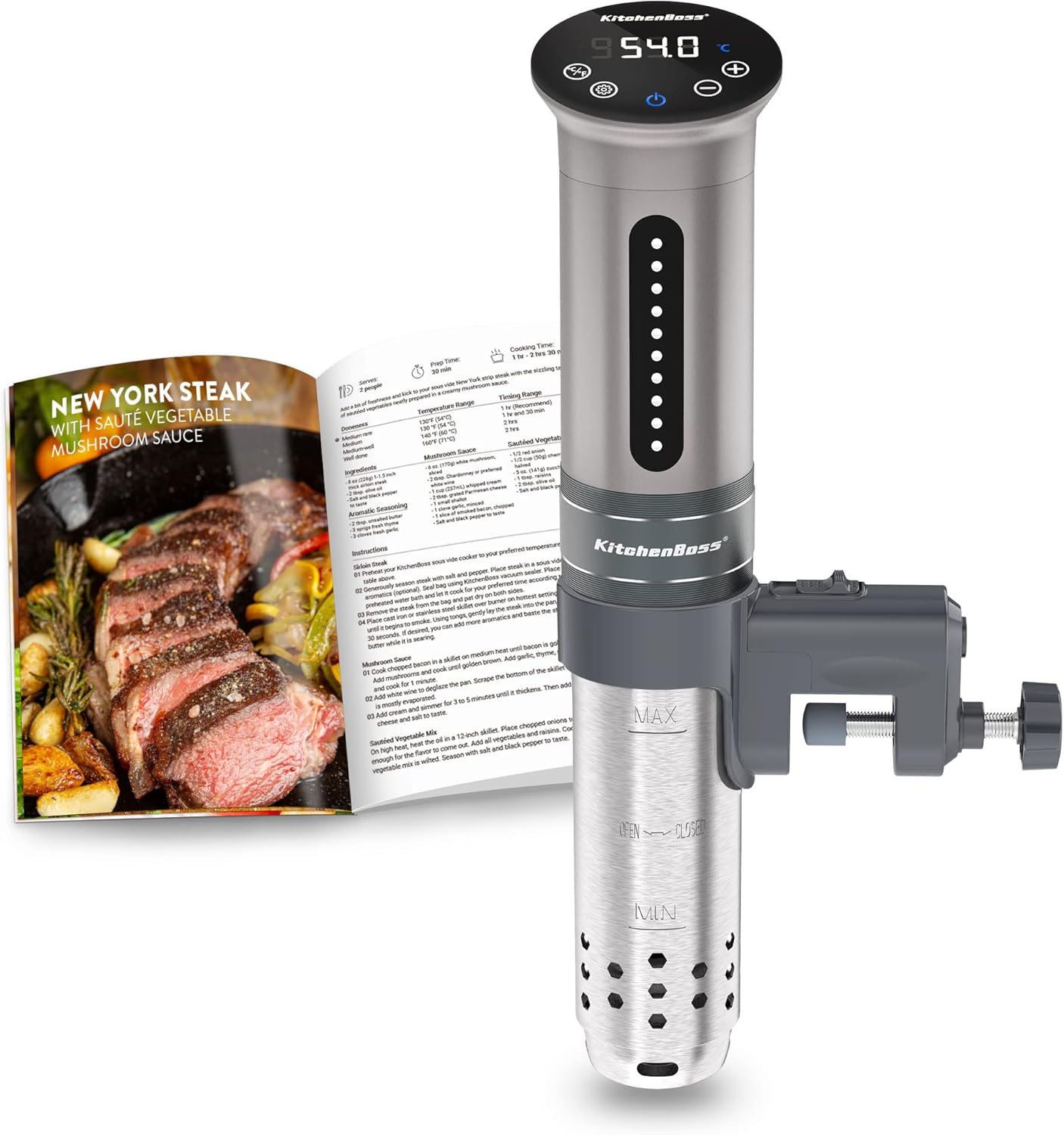 Sous Vide Stick - 1100W - 360° Cirkulation - Professional