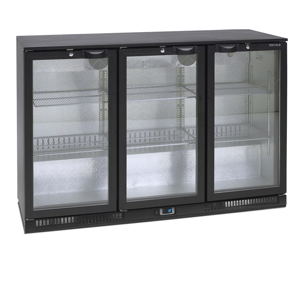 Backbar / Bar køleskab - 3 glaslåger - BA30H