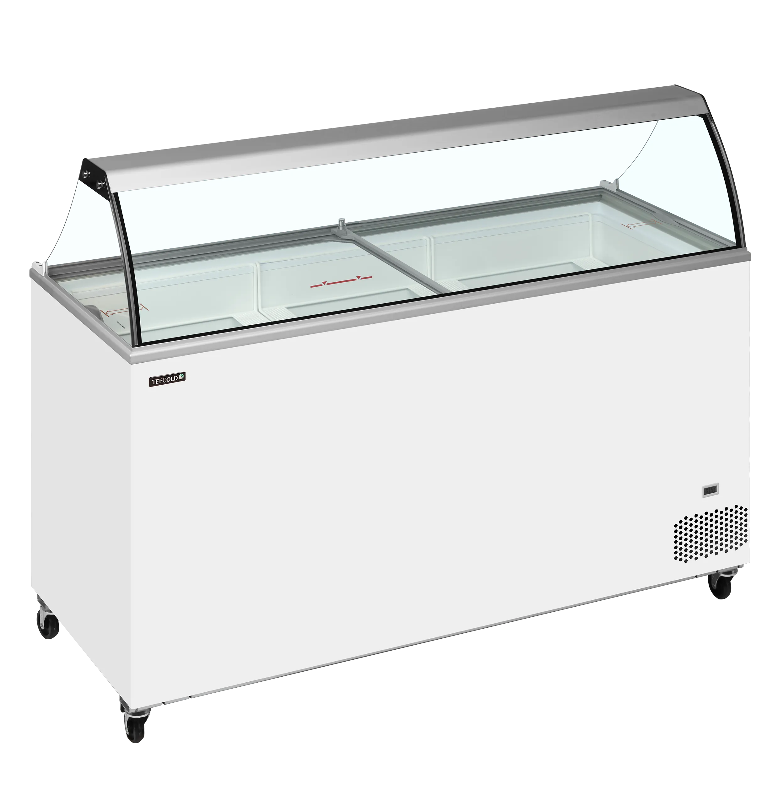 Isdisk / Scoop ice fryser - 12 x 5 liter - IC501SC+SO