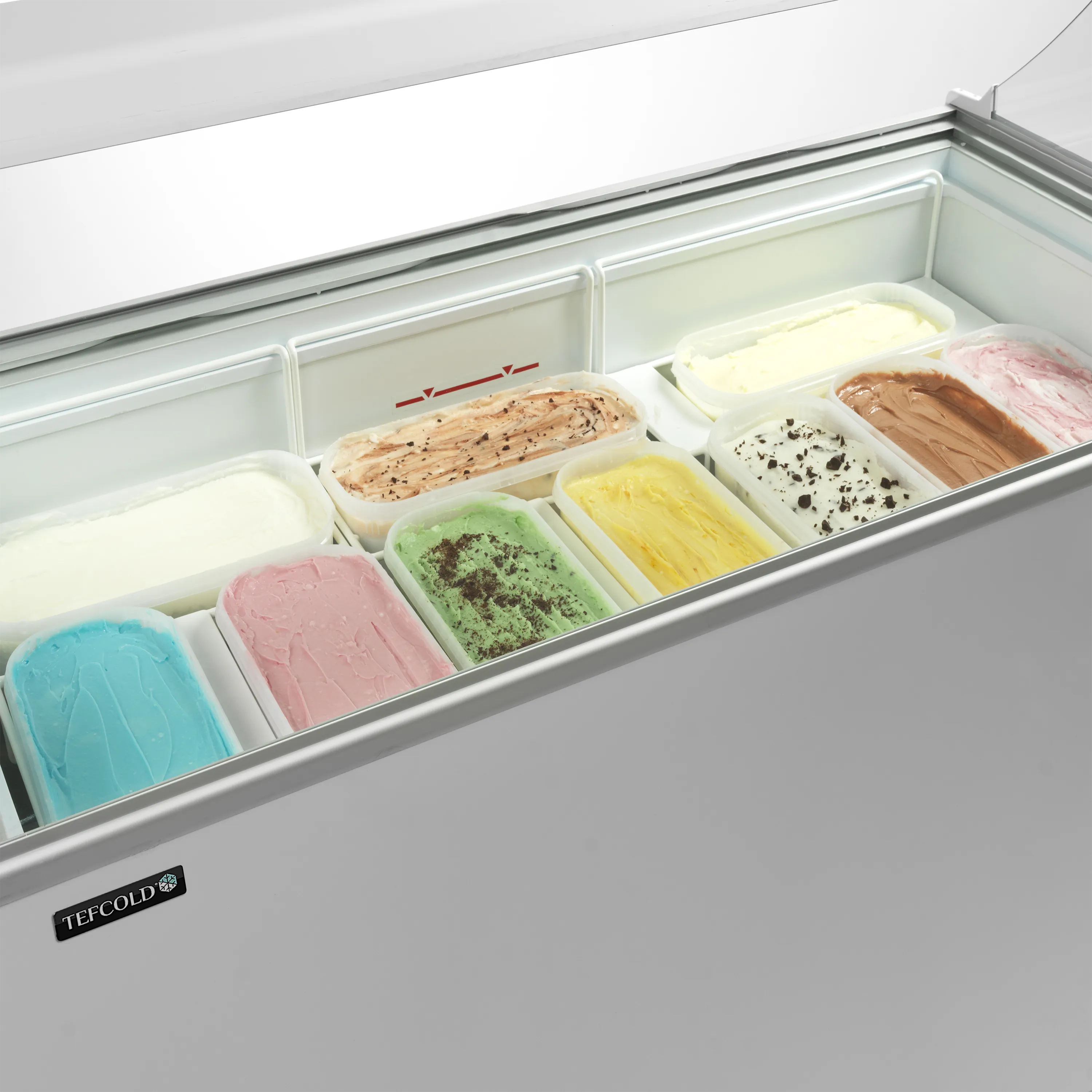 Isdisk / Scoop ice fryser - 12 x 5 liter - IC501SC+SO