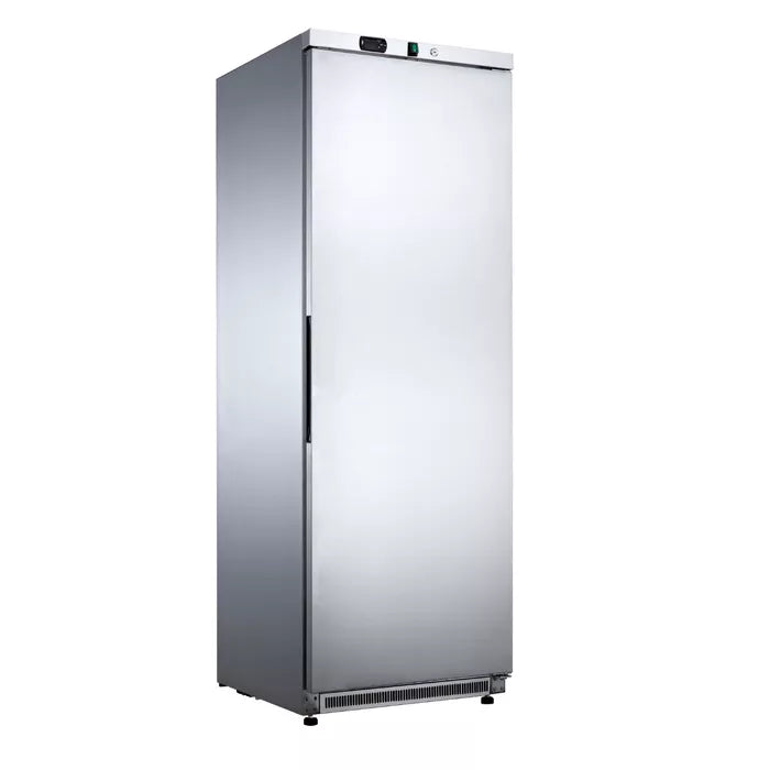 Køleskab - Rustfrit stål - 400 liter