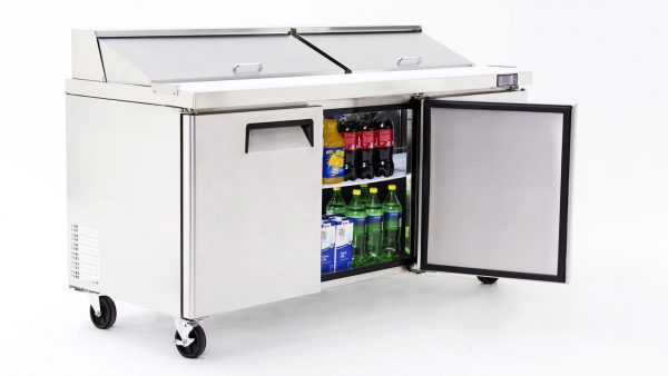 Saladette - 3 låger - Inkl. 9 x 1/3 GN GN beholder / låg 100mm dyb