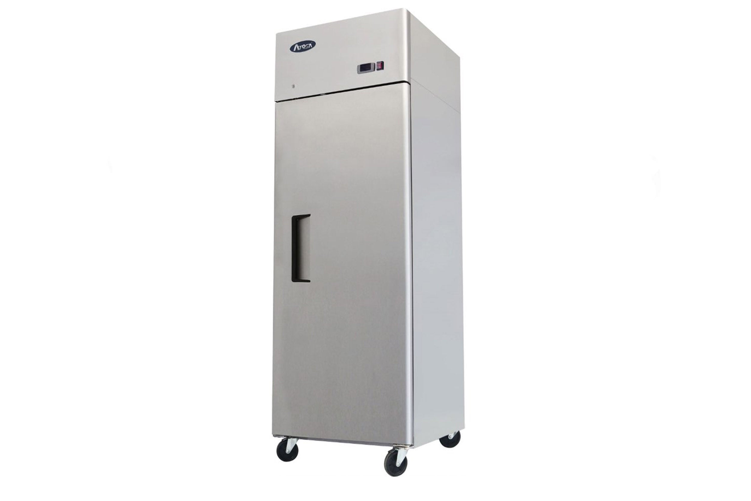 Industrikøleskab i rustfrit stål - 280 liter