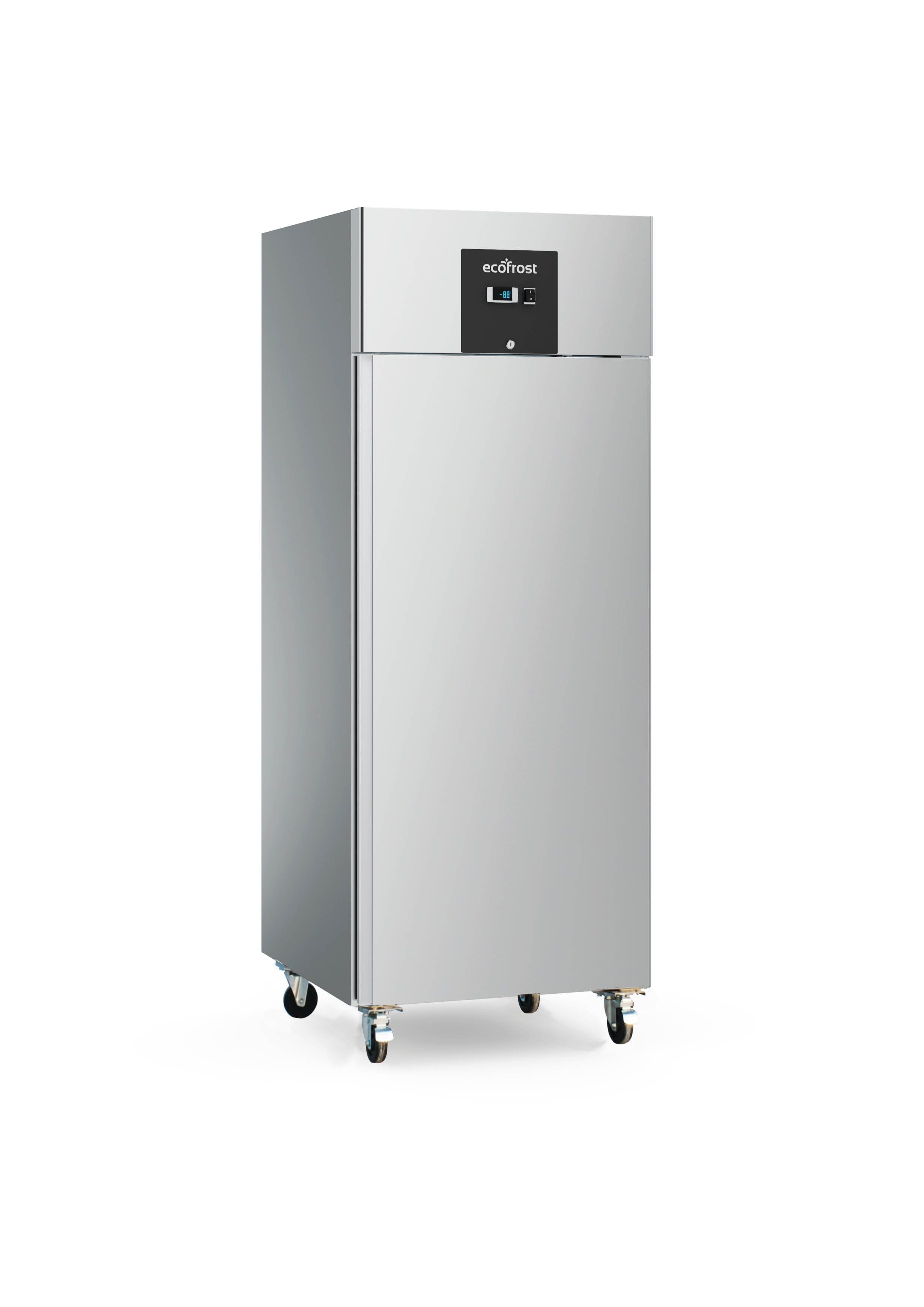 Køleskab - 700 liter - GN 2/1 - rustfrit stål
