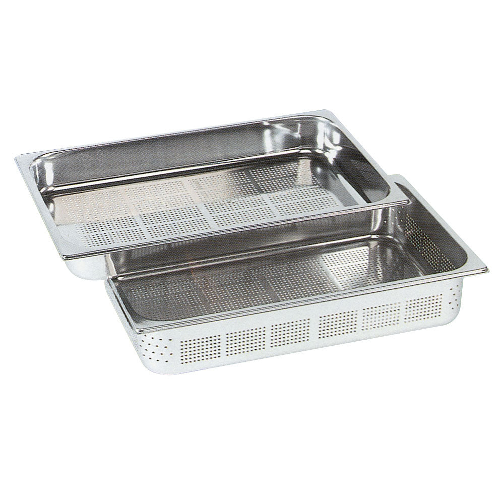 GN 1/1 kantine perforeret - 40 mm - Pakke med 2 stk.