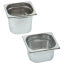 Gastronorm beholder 1/6 h150 mm