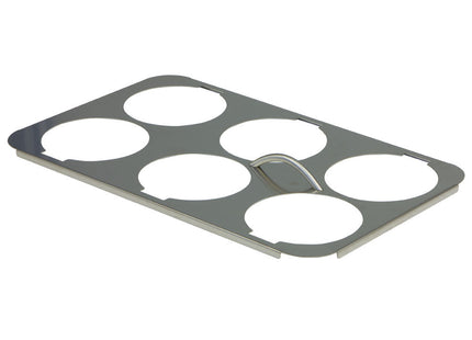 Anti-tumbling struktur 6 kurve Ø 135 mm