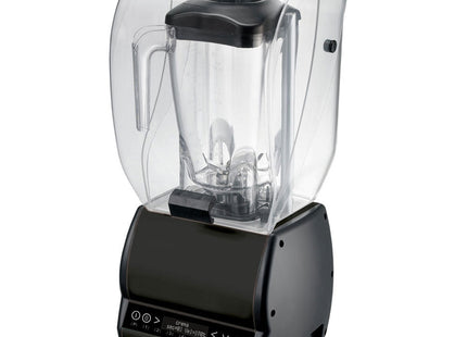 Professionel blender med lydskærm, firkantet glas 2 liter, hastighedsvariator, programmerbar