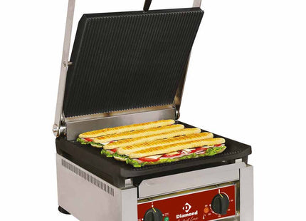 HØJ OUTPUT Kontakt-grill, emaljerede plader
