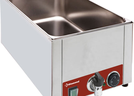 Bain-Marie - EL - bordmodel GN 1/1 - 150 mm + hane