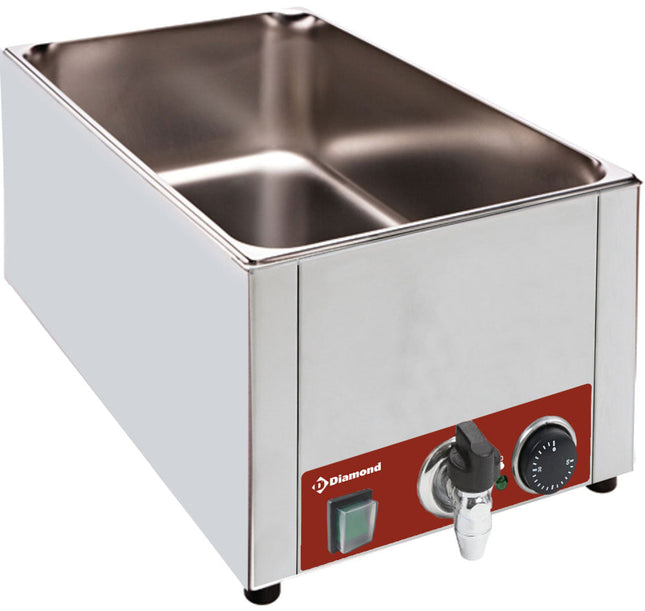 Bain-Marie - EL - bordmodel GN 1/1 - 150 mm + hane