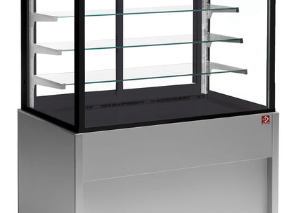 Disk - displaydisk -, neutral, 4 plan, uden depotrum - GRÅ
