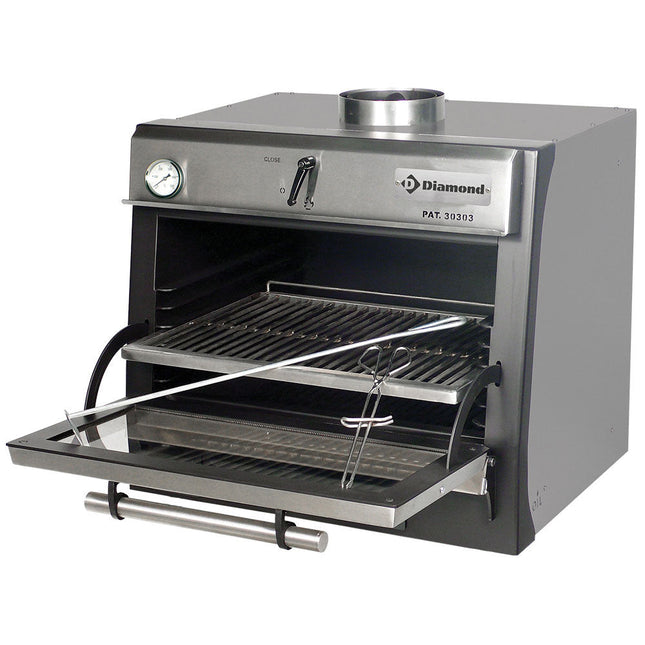 Kulovn-BBQ, GN 1/1 (60 Kg/h)/rustfrit stål