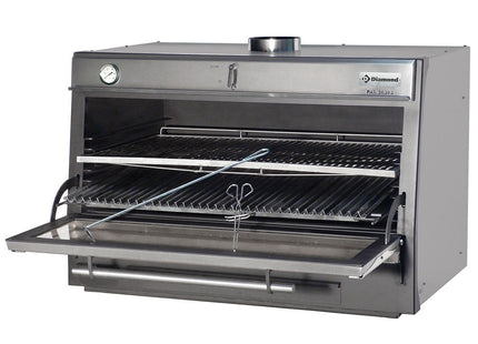 Kulovn-BBQ, GN 2/1+ GN 1/1 (150 Kg/h)/Rustfrit stål