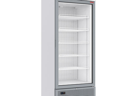 Negativt køledisplay 646 liter - 6 niveauer med lysboks - HVID