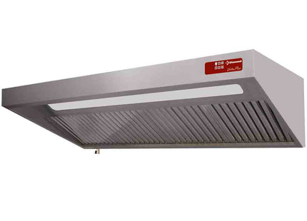 Komplet emhætte, (8/9T-2500 M3/h) 120 Pa, belysning, variator, 5x filtre