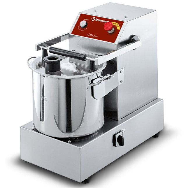 Grøntsagshakker / Foodprocessor -, 15 liter, bord model, 2 hastigheder
