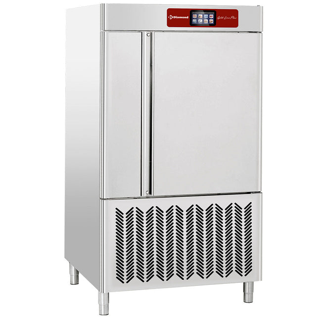Blæstfryser, TOUCH SCREEN 10x GN 2/1 (eller) 600x800 - 20x 600x400 (75-50 Kg)