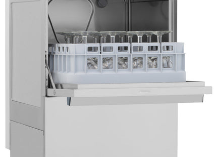 Glasopvaskemaskine, firkantet kurv 350x350 mm