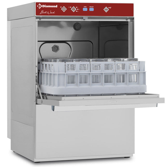 Glasopvaskemaskine, kurv 400x400 mm"Full Hygiene"