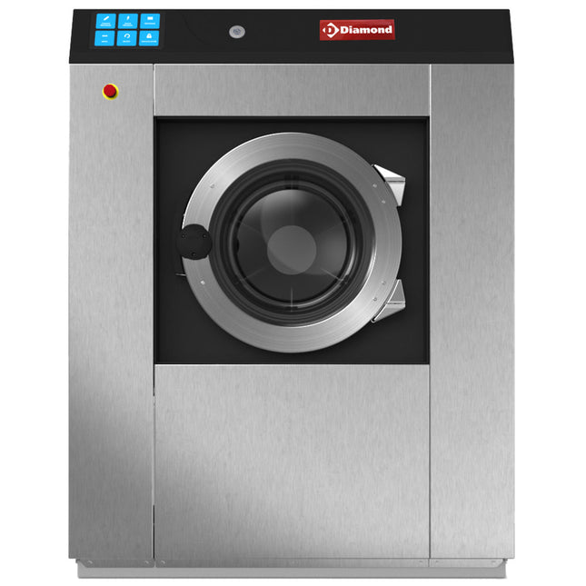 Industriel vaskemaskine med super centrifugering, 32 kg "rustfrit stål"
