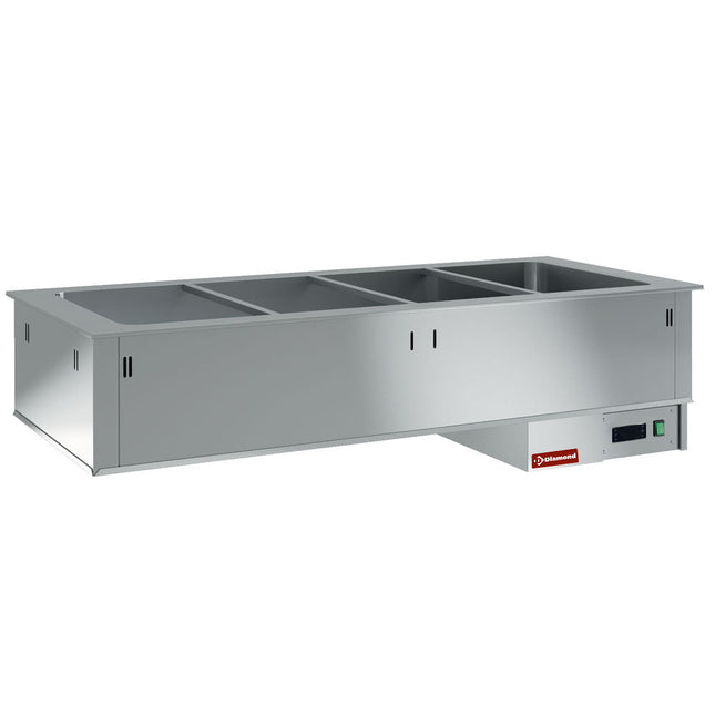 Element bain-marie vask "tør" 3x GN 1/1