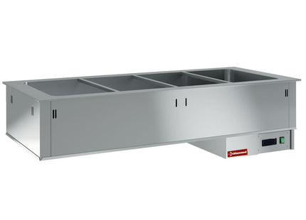 Element bain-marie vask "tør" 4x GN 1/1