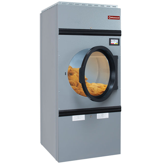 Tørretumbler - Industrimodel, kapacitet 34 kg, med skiftevis rotation TOUCH SCREEN