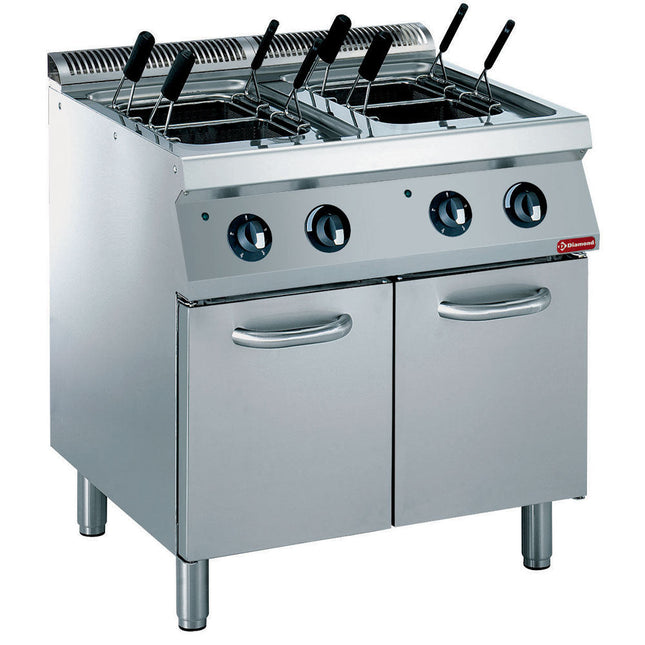 Elektrisk pastagryde, 2x 24,5 liter, ombord, uden kurv