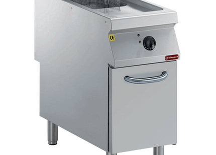 Friture - EL 1 kar "Y" 15 liter, eksterne brændere, med underbord