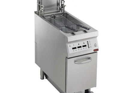 Friture - EL 23 liters tank S/ARM "Oliefiltration" + lift+auto cook, "DIGIT"