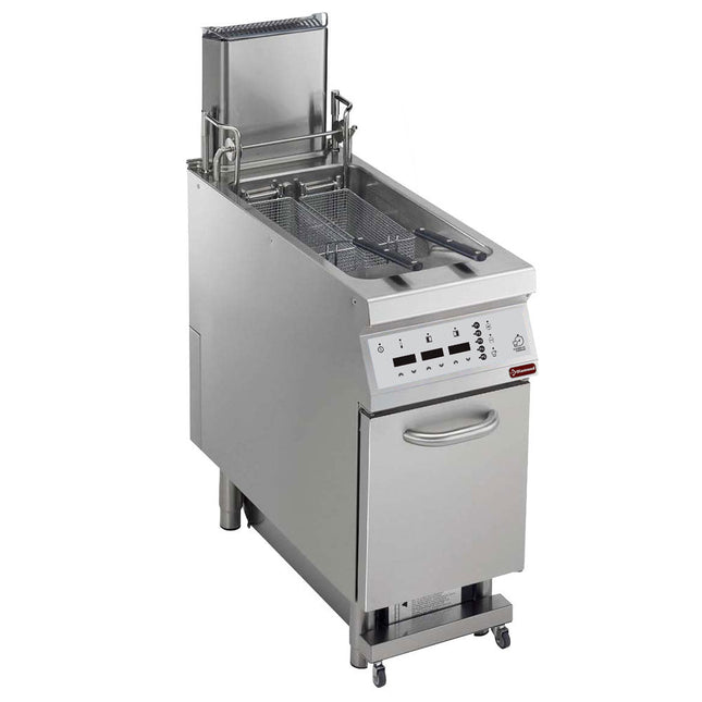 Friture - EL 23 liters tank S/ARM "Oliefiltration" + lift+auto cook, "DIGIT"