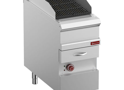 Vandgrill - EL -, modul 1/2, Rist i støbejern "dobbeltsidet"