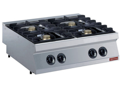 Gaskomfur 4 brændere, 4x 5,5 KW -TOP-