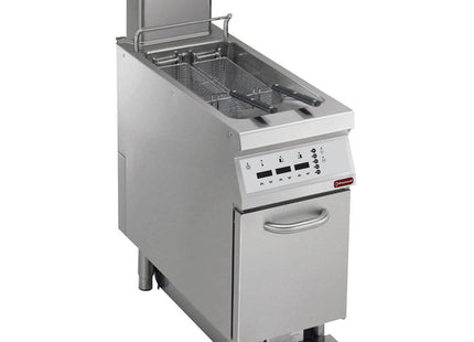 Gas friture 1 kar i "Y" 23 liter, med underbord, "DIGIT"