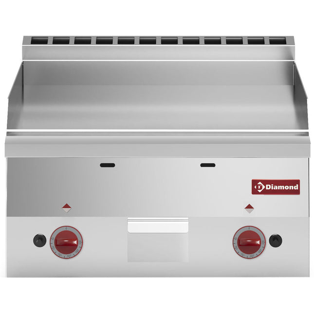 Glat gas stegeplade  -Top-
