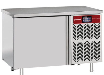 Kølebord m/blæstfryser, TOUCH SKÆRM 6x GN 1/1 (20-12 kg)
