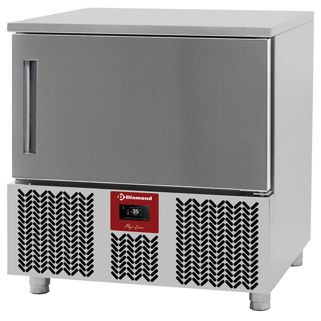 Blæstfryser 5x GN 1/1 (eller) 600x400 (12-8 kg.)