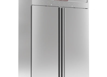 Fryseskab 1400 liter, 2 døre GN 2/1, på hjul