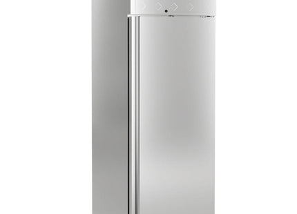 Ventileret køleskab 700 liter, 1 dør GN 2/1, på hjul