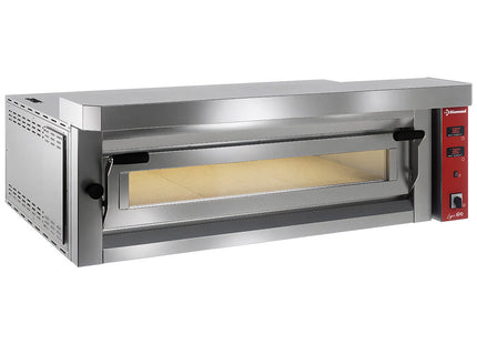 Elektrisk pizzaovn "ekstra stor", 6 pizzaer 350mm - FULD ildfast sten