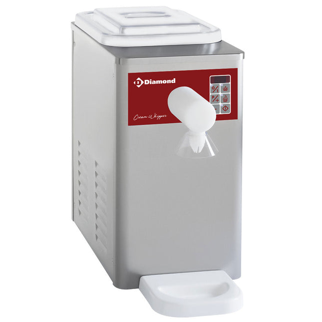 Kølet flødepisker i rustfrit stål, tank 5 L (300 L/t)