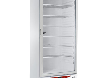 Statisk fryser, glaslåge, 525 liter, GN2/1+600x400, hvid