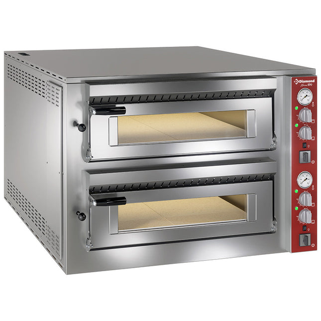 El-ovn 2x 6 pizzaer