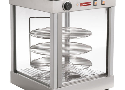 Opvarmet display rotatif D.420 mm