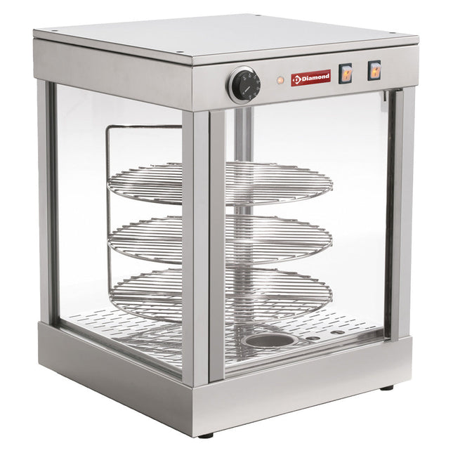 Opvarmet display rotatif D.420 mm