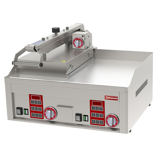 Glat, krom Clam Grill, 3x 230/1V